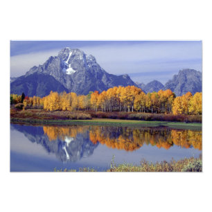 USA, Wyoming, Grand Teton National Park. Mt. Photo Print