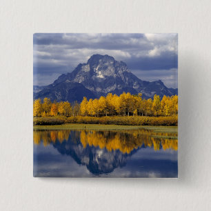 USA, Wyoming, Grand Teton NP. Against the 15 Cm Square Badge