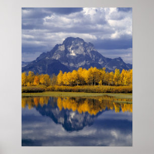 USA, Wyoming, Grand Teton NP. Against the Poster