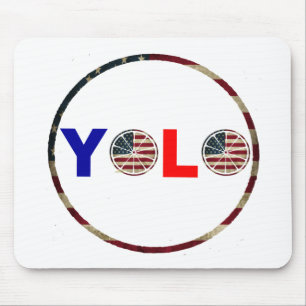 USA YOLO Mousepad