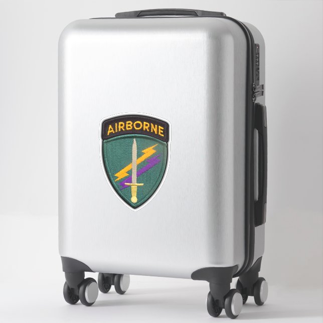 USACAPOC(A) Army Civil Affairs Contour Sticker (Suitcase)