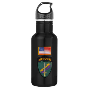 USACAPOC Special Ops Patch 532 Ml Water Bottle