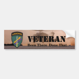 USACAPOC special ops veterans vets bumper sticker