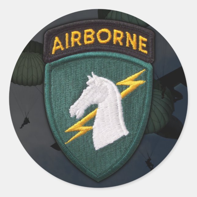 usacapoc special ops vets patch Sticker (Front)