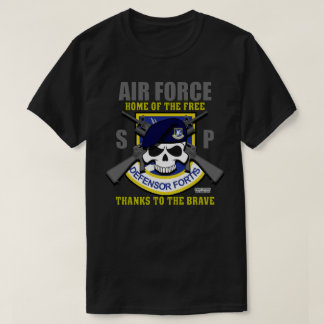 USAF Security Forces - Security Police Veteran T-S T-Shirt