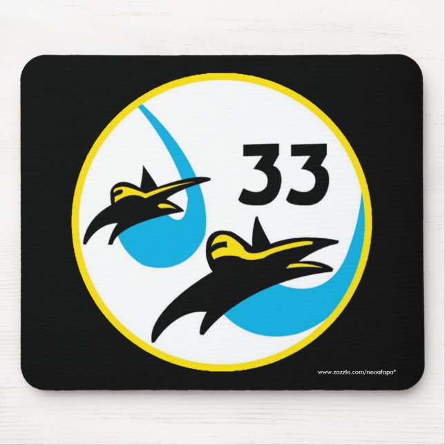 USAFA Cadet Squadon 33 "Ratz" Mouse Pad (Front)