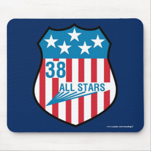USAFA Cadet Squadon 38 "All Stars" Mouse Pad
