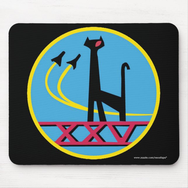 USAFA Cadet Squadron 25 "Redeye" Mouse Pad (Front)
