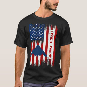 Usafa Merch Proud Air Force Daddy Son Grandpa Papa T-Shirt