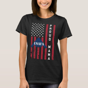 Usafa Merch Proud Air Force Mum Wife Mama Momma T-Shirt