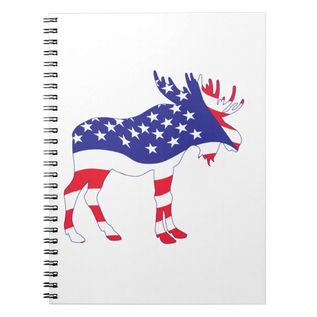 USAFlag--MOOSE Notebook (Front)