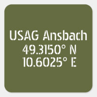 USAG Ansbach Latitude Longitude