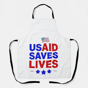USAID Saves Lives US Agency International Developm Apron