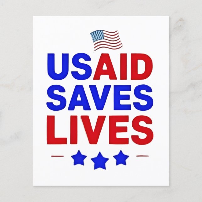USAID Saves Lives US Agency International Developm Flyer (Front)
