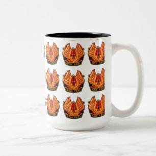 usasoc special ops sof operations command veterans Two-Tone coffee mug