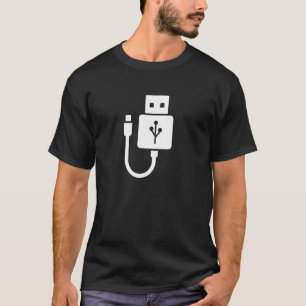 USB Cell Phone Charger T-Shirt