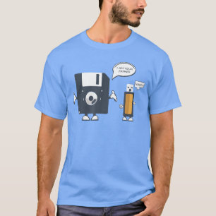 USB Floppy Disk I Am Your Father Funny Nerd Geek f T-Shirt