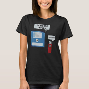 Usb Floppy Disk I Am Your Father T-Shirt
