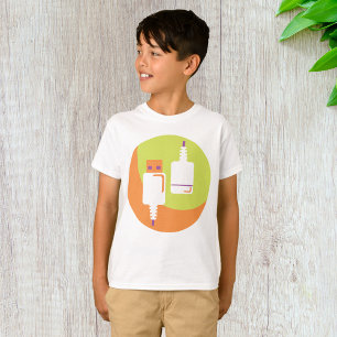 USB Plug Icon T-Shirt
