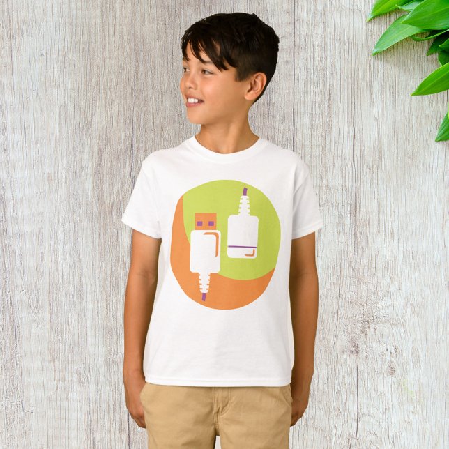USB Plug Icon T-Shirt (Creator Uploaded)