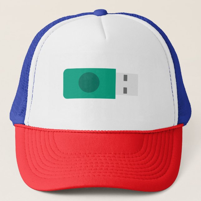 USB Stick Trucker Hat (Front)