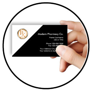Uscale Pharmacy Design Business Card