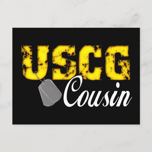 uscg99cousinblk postcard (Front)