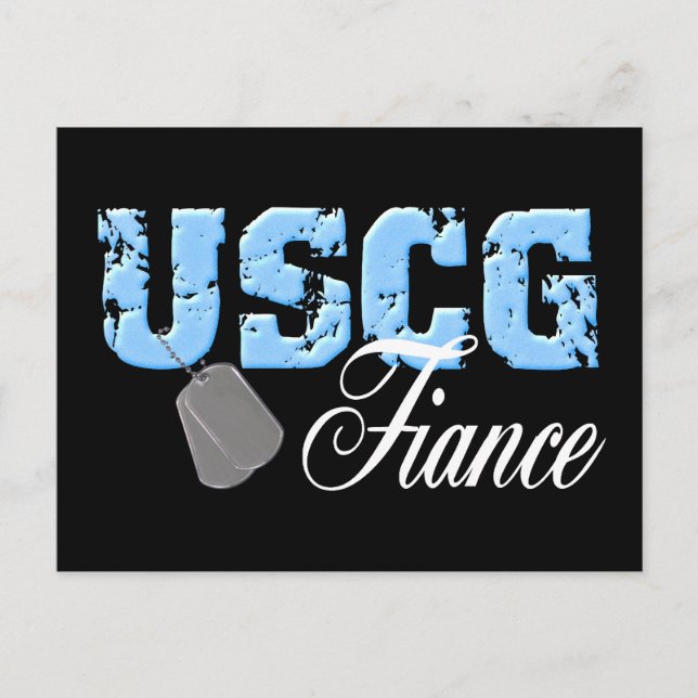 uscg99fiance2blk postcard (Front)