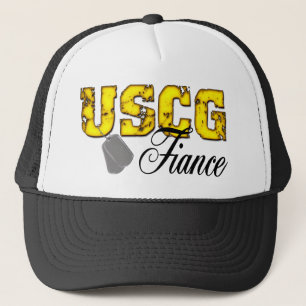 uscg99fiance trucker hat