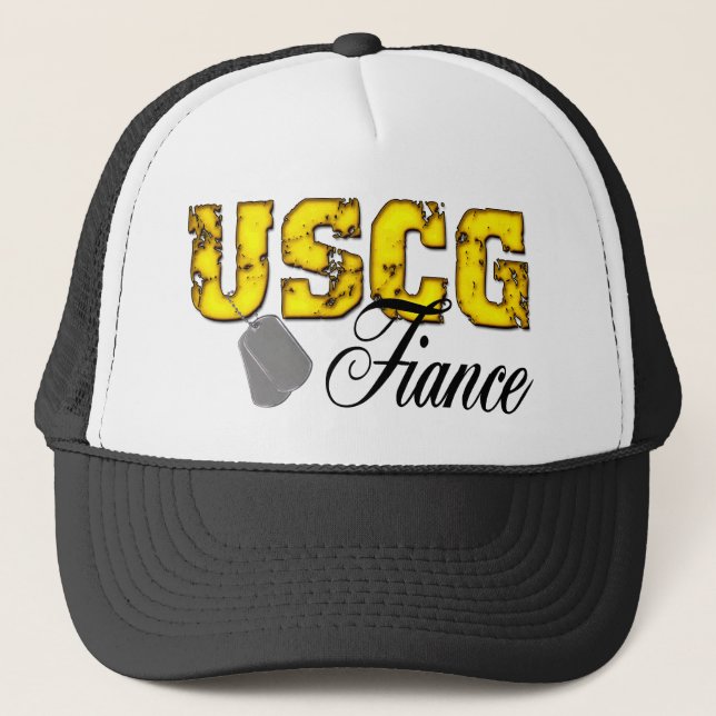 uscg99fiance trucker hat (Front)