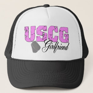 uscg99girlfriend2 trucker hat