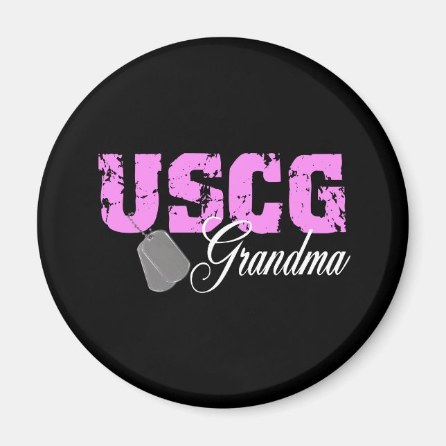 uscg99grandma2blk magnet (Front)