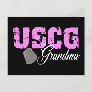 uscg99grandma2blk postcard