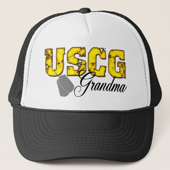 uscg99grandma trucker hat (Front)