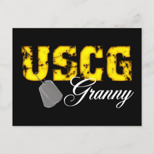 uscg99grannyblk postcard