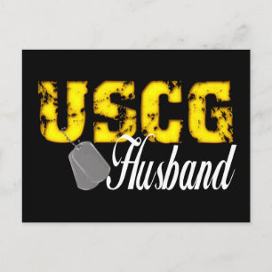 uscg99husbandblk postcard
