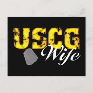 uscg99wifeblk postcard