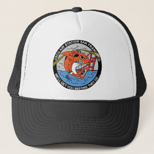 USCG Air Station San Francisco 2 U.S. Coast Guard Trucker Hat