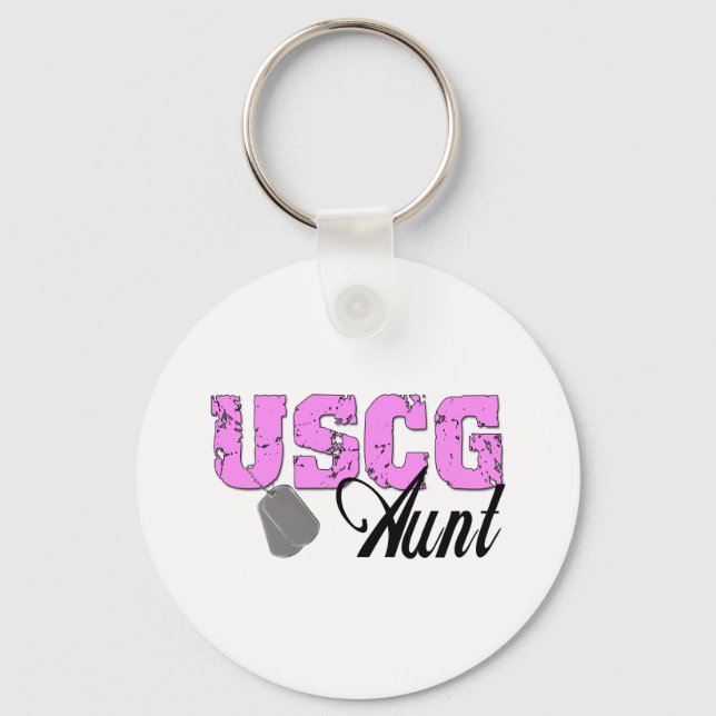 USCG Aunt Key Ring (Front)