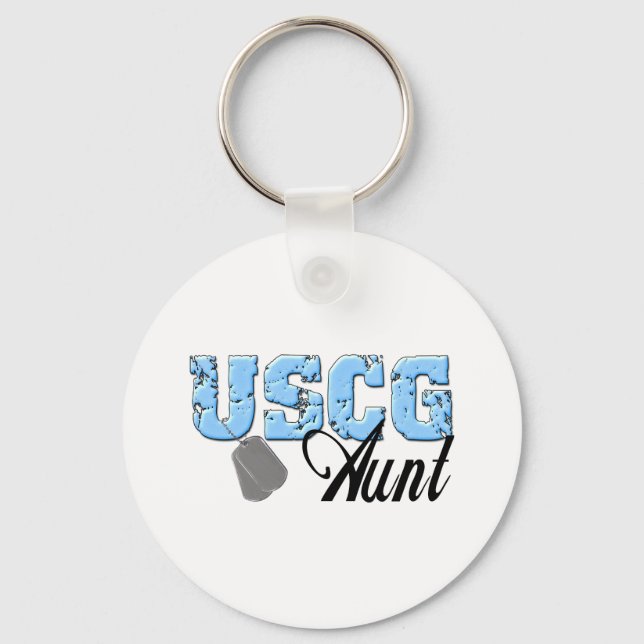 USCG Aunt Key Ring (Front)