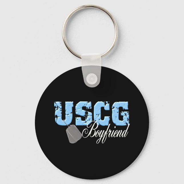 USCG Boyfriend Key Ring (Front)