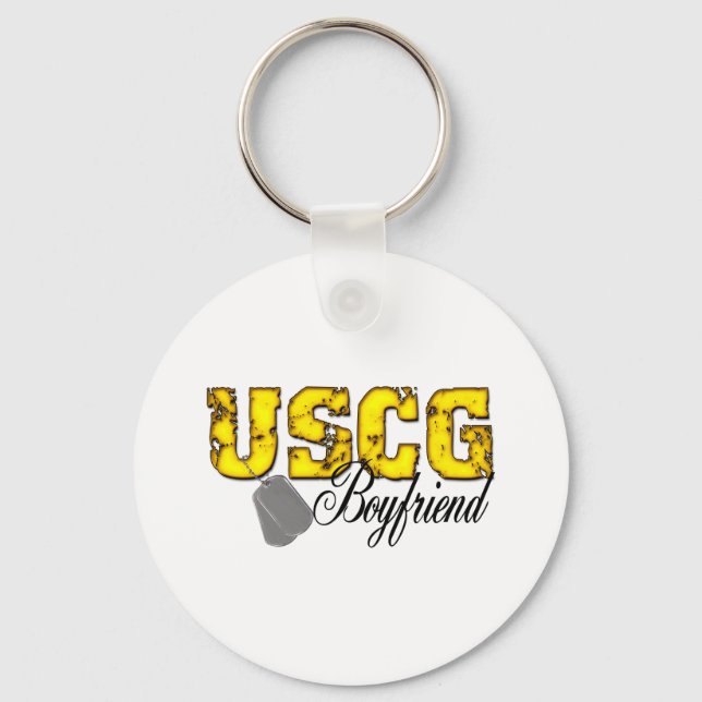 USCG Boyfriend Key Ring (Front)
