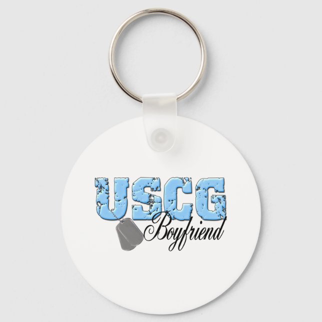 USCG Boyfriend Key Ring (Front)