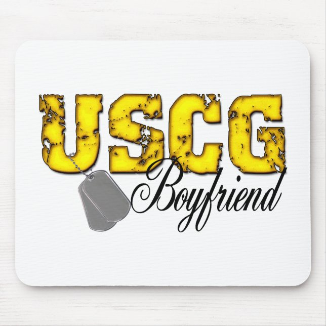 USCG Boyfriend Mouse Mat (Front)