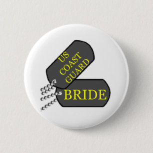 USCG Bride 6 Cm Round Badge