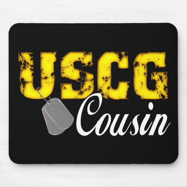 USCG Cousin Mouse Mat (Front)