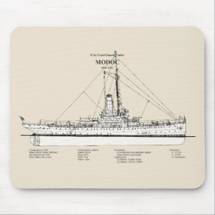 USCG Cutter Modoc wpg-46 - SBD Mouse Mat