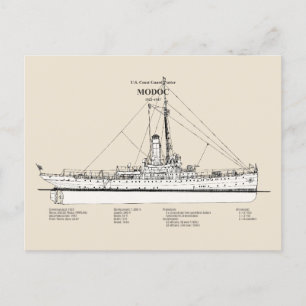 USCG Cutter Modoc wpg-46 - SBD Postcard