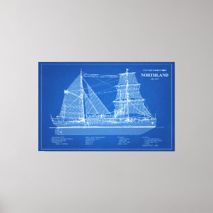 USCG Cutter Northland wpg-49 – ABD Canvas Print