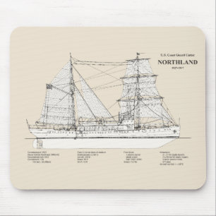 USCG Cutter Northland wpg-49 - SBD Mouse Mat